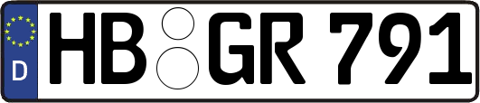 HB-GR791