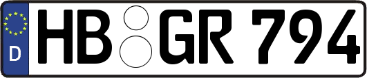 HB-GR794
