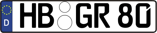 HB-GR80