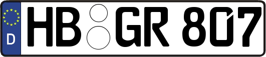 HB-GR807