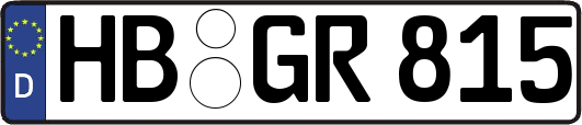 HB-GR815