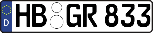 HB-GR833