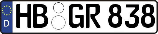 HB-GR838