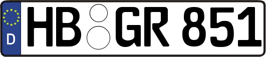 HB-GR851