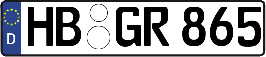 HB-GR865