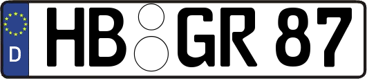 HB-GR87