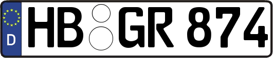 HB-GR874