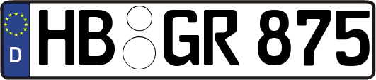 HB-GR875