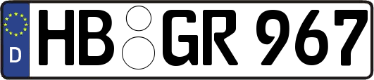 HB-GR967