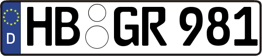 HB-GR981