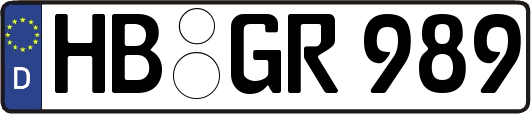 HB-GR989