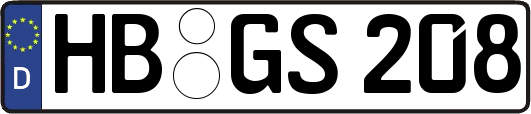 HB-GS208