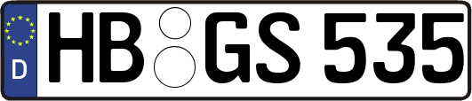 HB-GS535