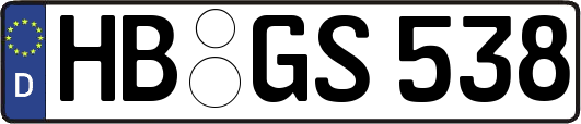 HB-GS538
