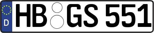 HB-GS551