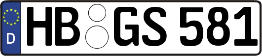 HB-GS581