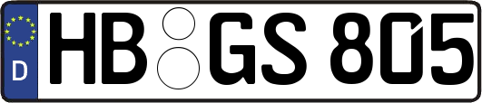 HB-GS805