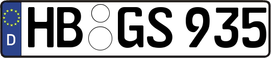 HB-GS935