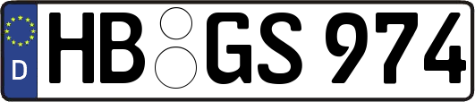 HB-GS974