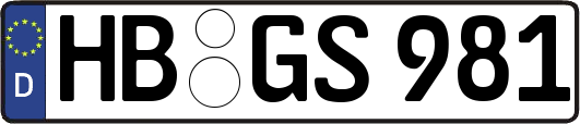 HB-GS981