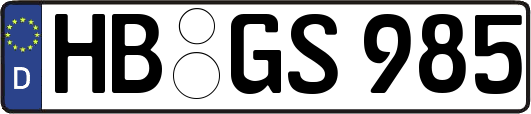 HB-GS985