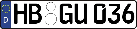 HB-GU036