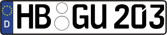 HB-GU203