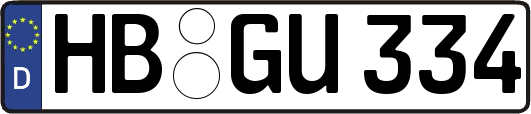 HB-GU334
