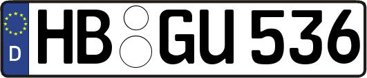 HB-GU536