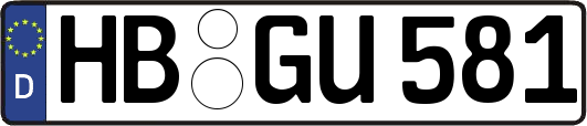 HB-GU581