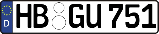 HB-GU751