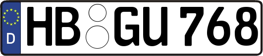 HB-GU768