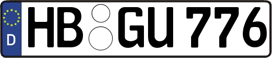 HB-GU776