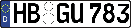 HB-GU783