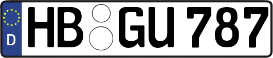 HB-GU787