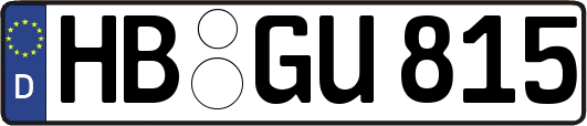 HB-GU815