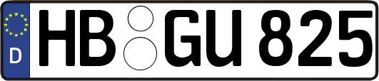 HB-GU825