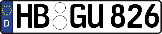 HB-GU826