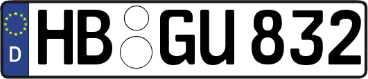 HB-GU832