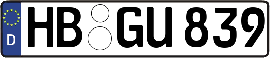 HB-GU839