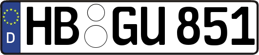 HB-GU851