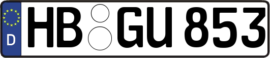 HB-GU853