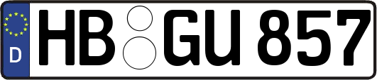 HB-GU857