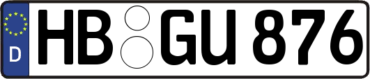 HB-GU876