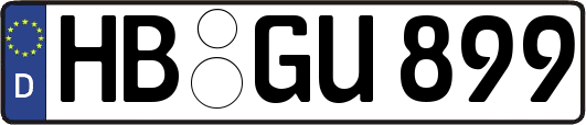 HB-GU899
