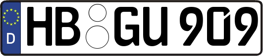 HB-GU909