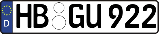 HB-GU922