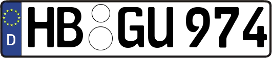 HB-GU974