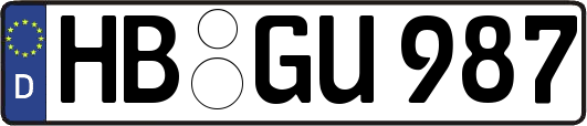 HB-GU987
