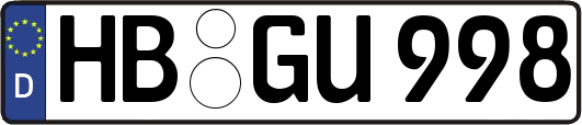 HB-GU998